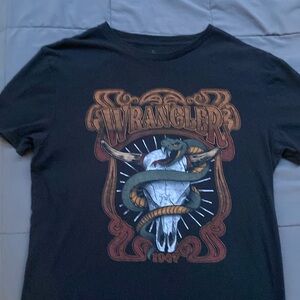 graphic tee // wrangler
